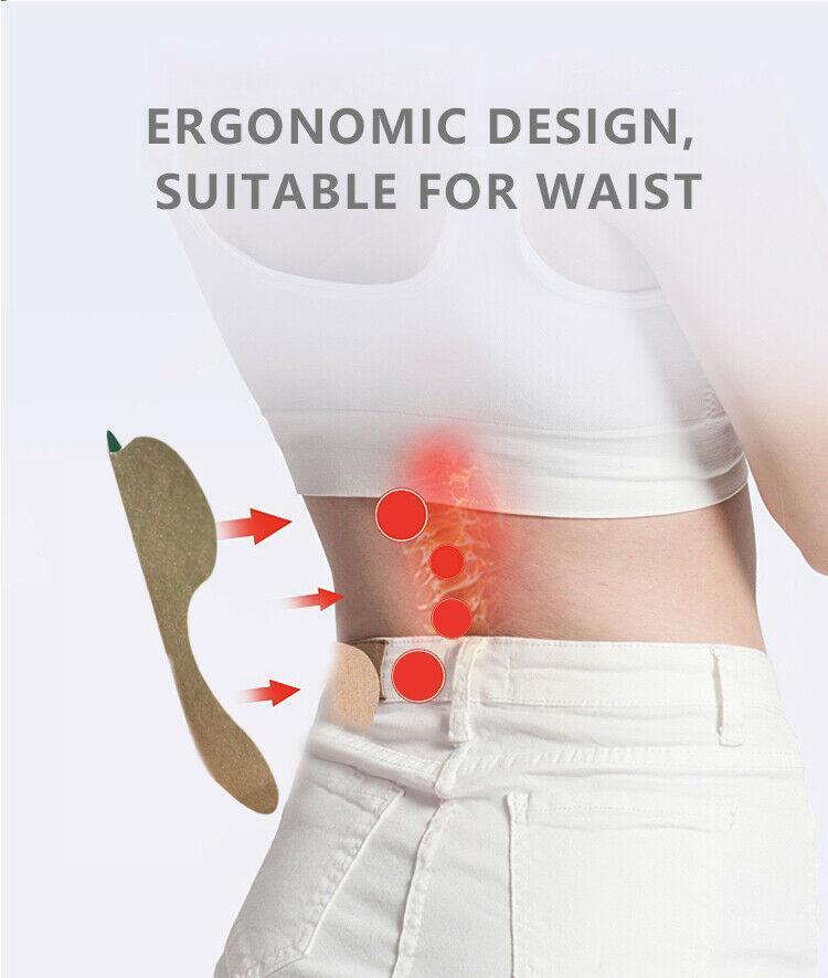 Наклейки на поясничный отдел позвоночника, полынь, медицинский пластырь, боли в спине, кости, облегчение боли, самонагревающийся пластырь