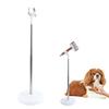 Подставка для сушки питомцев Регулируемый держатель для фена для собак Напольное или настольное крепление Держатель для фена без рук Вращающаяся стойка для груминга для собак и кошек