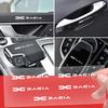BGS1 5/10pcs Car Interior Sticker Central Control Decals Emblem Styling For Dacia Duster Logan Sandero Stepway Dokker Mcv Largus 1300