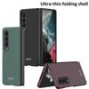 Ультратонкий жесткий чехол для телефона ярких цветов для Samsung Galaxy Z Fold 4 5g, тонкая матовая задняя крышка