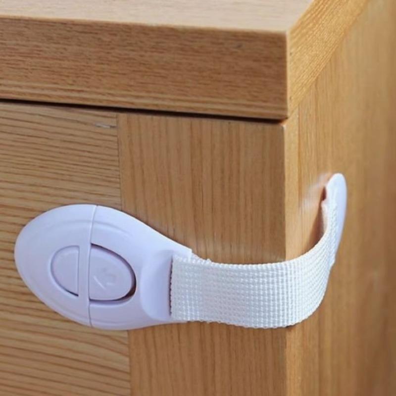 Детский многофункциональный тканевый ремешок-замок, детский предохранитель, детская защелка, пластиковый замок для ящика/туалета, замок для дверцы шкафа/холодильника