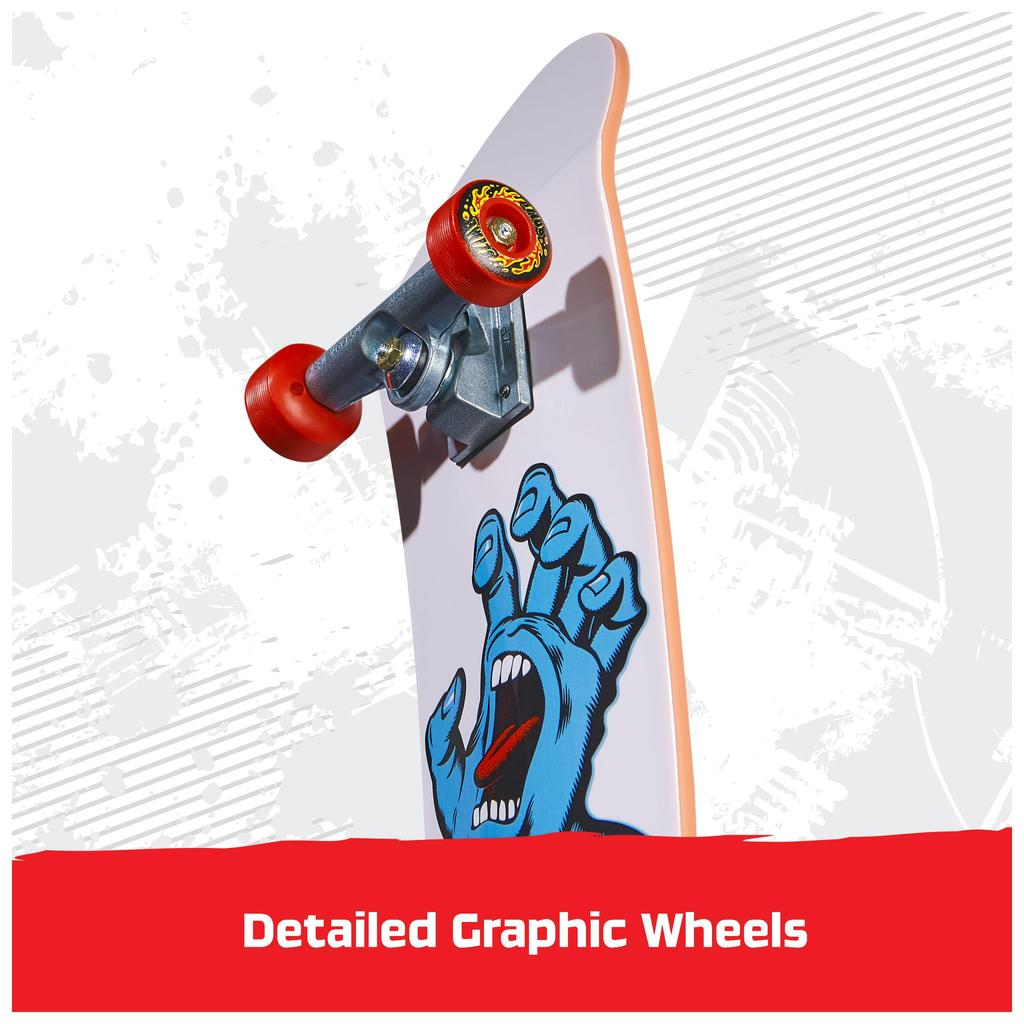 Tech Santa Cruz Real Mini Kids Toys для мальчиков и возрастов, палуба, доска; Скейтборд, Девочки, 6+ (Только руки).