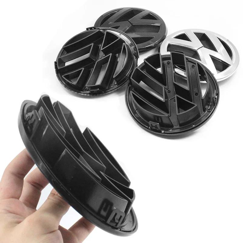 New For Volkswagen VW Emblems Car Trash 1Pc 56D853630C 135mm 113mm Volkswagen Car Logo Front Bonnet Hood Rear Tail Trunk Em