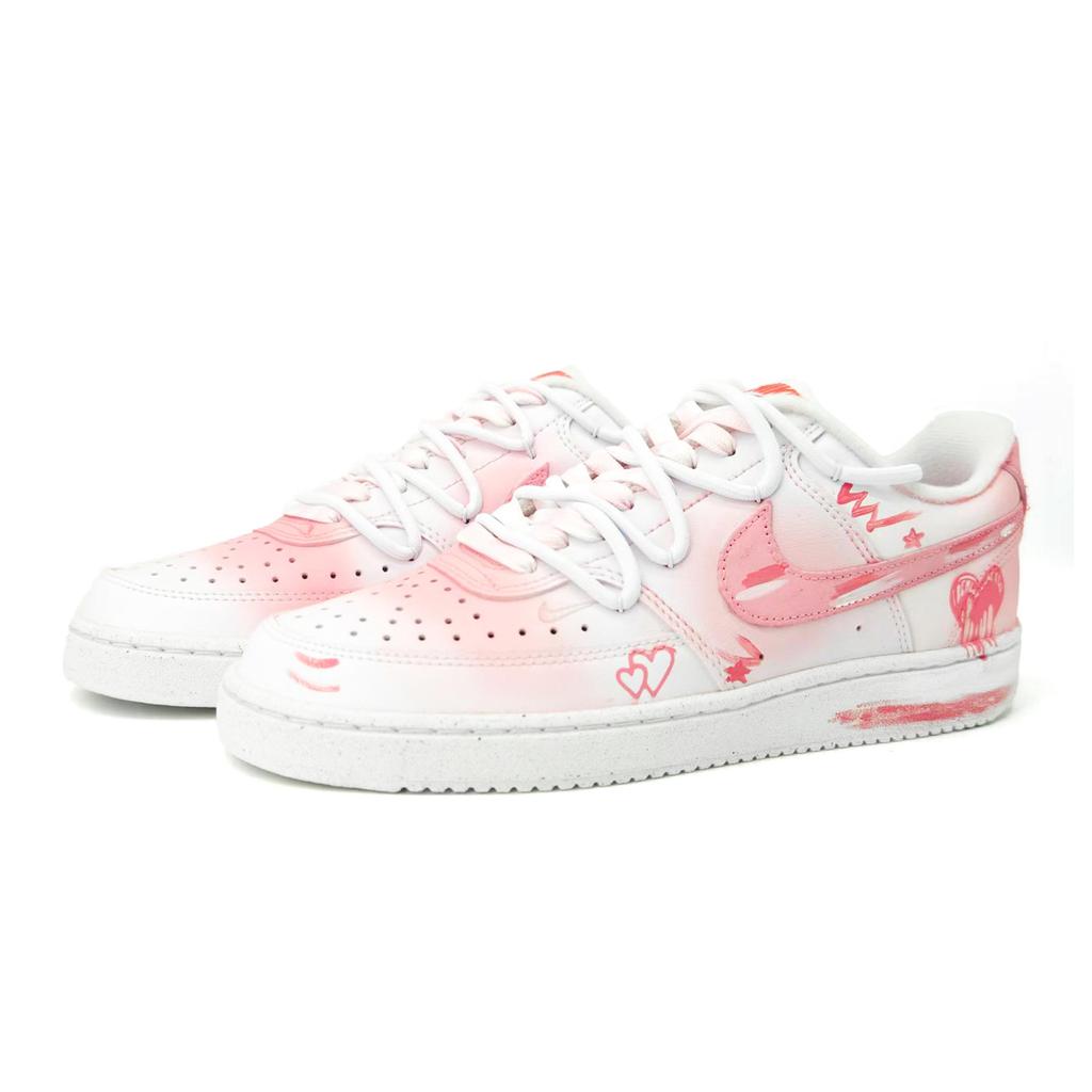 Nike Court Vision LO NN One Heart Manufacturing, Sweetheart Shadow Устойчивые к истиранию Увеличивающие рост Низкие HV5246-100(Команда16-)
