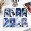 G-Genshin милая F-Furina I-Impact-fgi Чехол для телефона для Samsung S25,S24,S21,S22,S23,S30,Ultra,S20,Plus,Fe,Lite,Note,10,Черный чехол