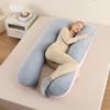 Multifunctional Maternity Support Pillow – For Back, Side Sleepers & Nursing – Washable & Removable Cover