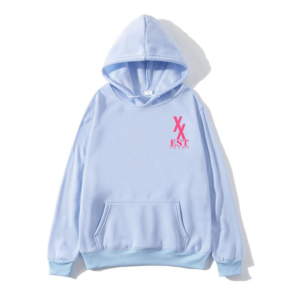 2025 XX EST Til I Die Hoodies Rapper Mgk Machine Gun Kelly Sweats  Hoodie Fashion Design Men's Women's Sweatshirt Autumn Winter