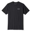 Patagonia Логотип Логотип Ответственность 39174 ЧЕРНЫЙ Мужская футболка P-6 Responsibili-Tee Мужская P-6 (Наш размер) (S) [Использовал]