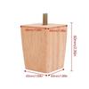 Wooden Sofa Furniture Legs 4PCS Solid Wood Tapered Replacement Furniture Feet Couch Cabinet Feet Supplies Set