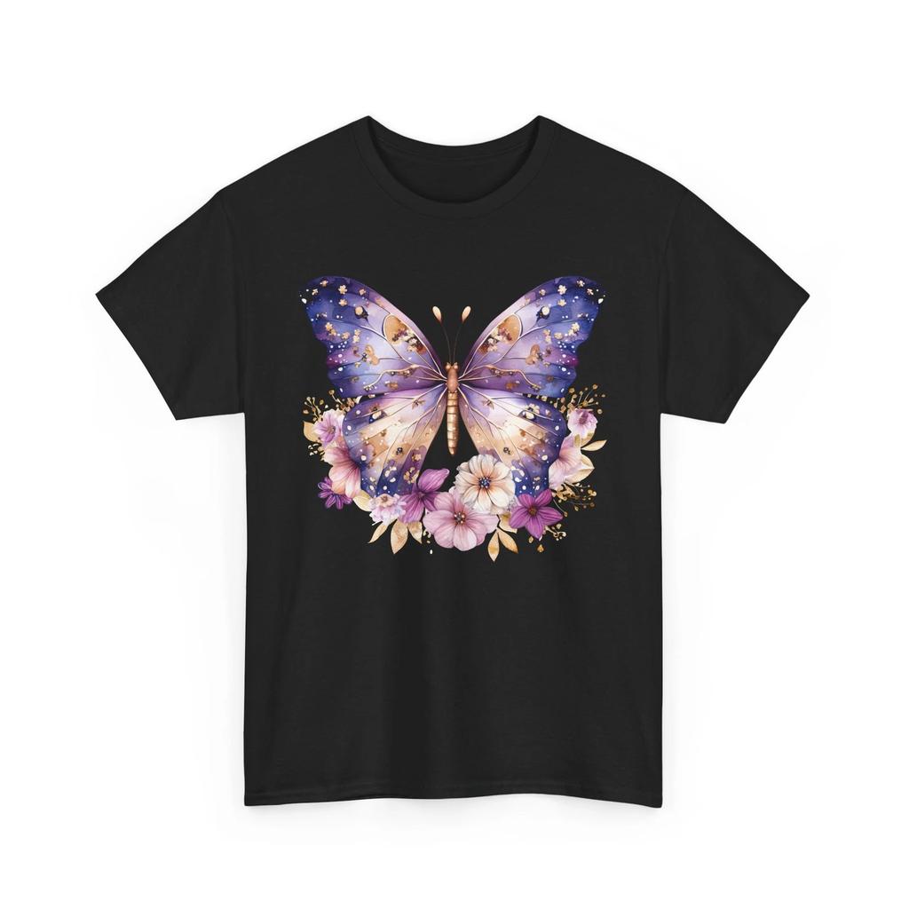 Boho Butterfly Shirt Women’s Trendy Graphic Tee Cute Aesthetic Oversized