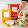 Kids Breakfast Toast Bread Mold Sealer Flip Sandwich Cutting Tool New DIY Sandwich Cutters Mould