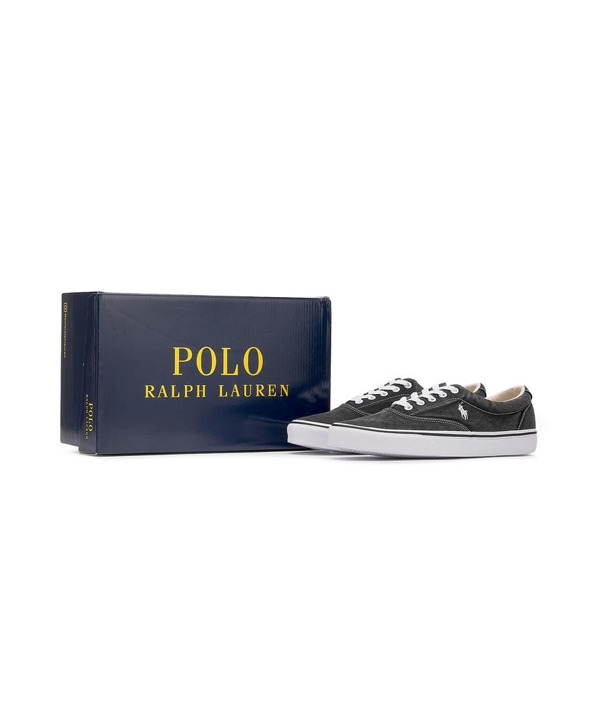 Кеды Polo Ralph Lauren из холста Kitten Wash - Черные