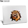 Tri Mishki W1366 3D Тигр в отверстии автомобильная наклейка ПВХ наклейки аксессуары для мотоциклов наклейка на автомобильный бампер на стену для ноутбука