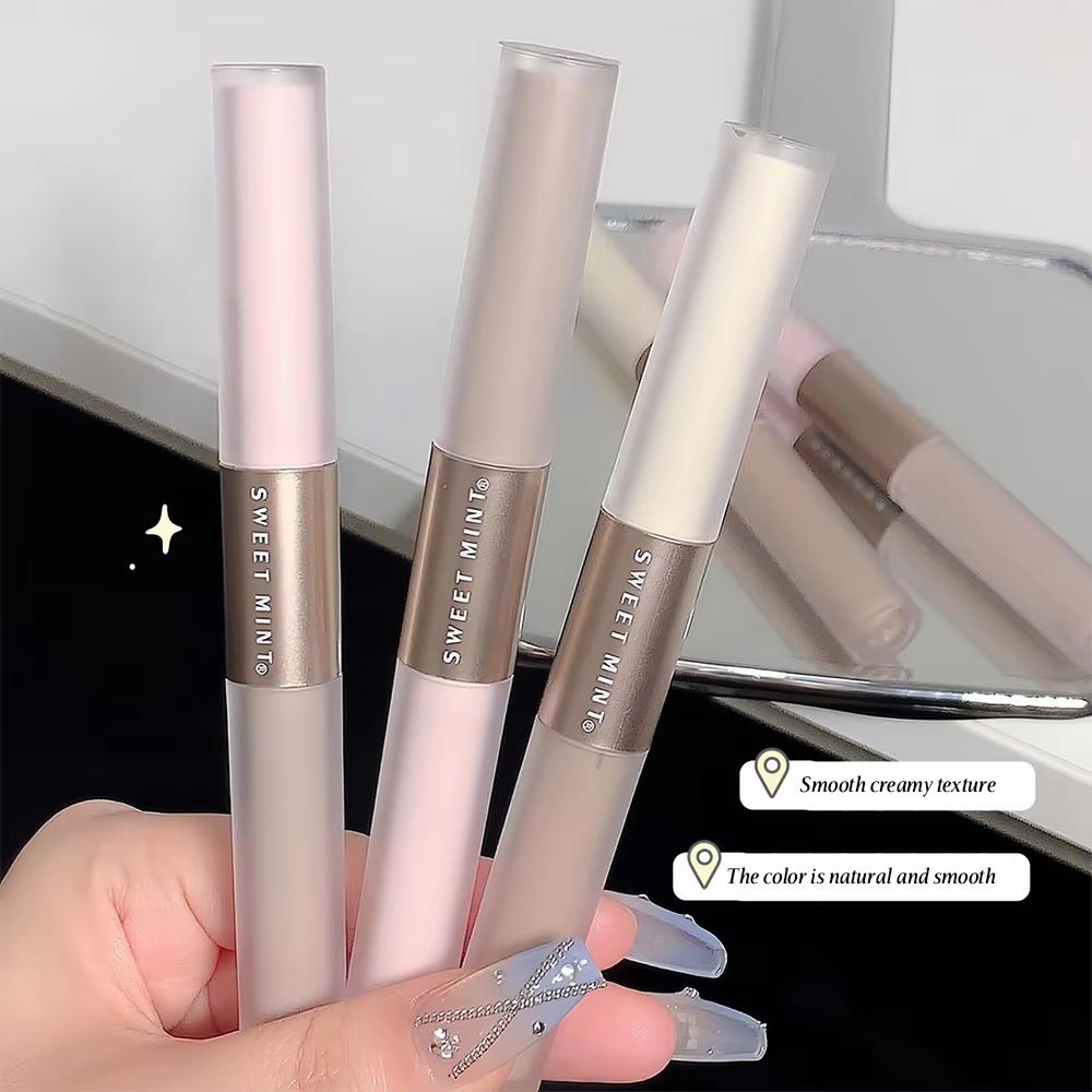 Двухсторонний жидкий контурный хайлайтер и тени в одном флаконе создают стойкий естественный контурный карандаш