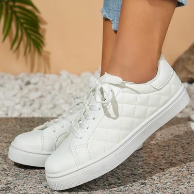 Женские кроссовки, летняя обувь, новые женские кроссовки из вулканизированной кожи белого цвета для бега и ходьбы, женская обувь, удобные легкие кроссовки