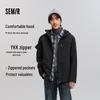 Semir Men's Water-Repellent Hooded Fleece Jacket