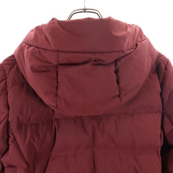 Uniqlo Бесшовный пуховик M винный 212-409124 Женский Б/У