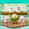 Charming Resin Dumpling Pig Figurines Perfect For Diy Decoration And Gifts
