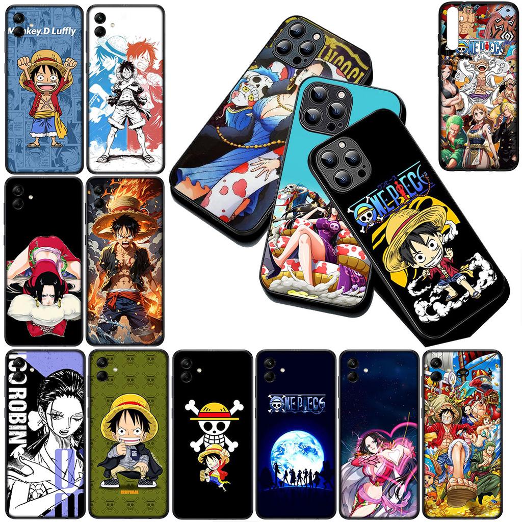 Cover for Samsung Galaxy S10 S8 S9 Plus A33 A34 A31 70 A71 A72 Note 20 9 8 S10E Casing Phone Case Boa Hancock One Luffy Pieces