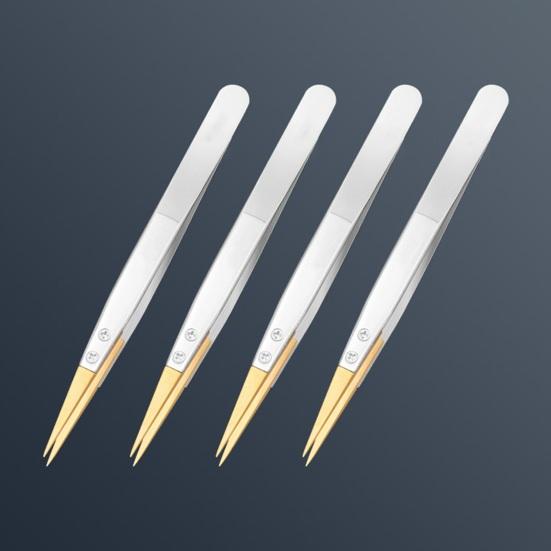 Прецизионные антимагнитные пинцеты с острым носом. 27 Тип Пинцеты для ремонта электроники без царапин Инструмент для ремонта очков