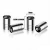 4Pcs Car Wheel Tire Valve Cap Airdust Cover Auto Accessories for Volkswagen VW Golf GTI R RLine Touareg Passat Polo MK7 Beetle