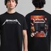 Metallica M72 World Tour Returns In Europe 2026 Schedule Tour Dates Two Sided Unisex T-Shirt High-end Luxury