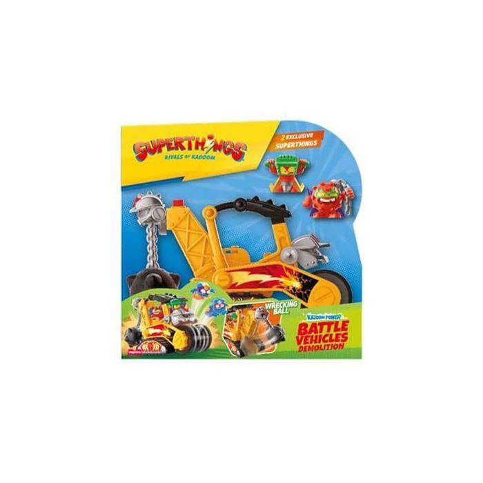 Véhicule de combat de démolition - SUPERTHINGS RIVALS OF KABOOM - Superthings Kazoom Power - Battle Vehicle Demolition