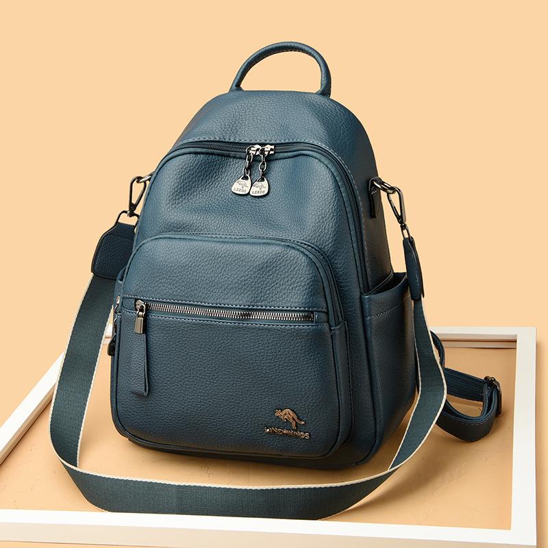 Style, Leather Backpack Women'S Backpack Multipurpose Travel Backpack, Women