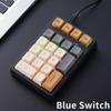 Mechanical Numeric Keypad Blue Switch Mini Wired Keyboard Computer Numpad Laptop PC Accounting Business Workers Number