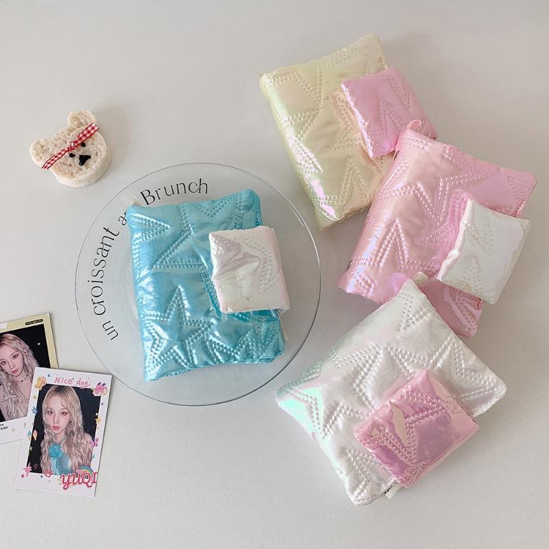 M5 Glossy Surface Photo Album for 3 Inch Kpop Idol Card Cute Photocard Binder Card Cotton Collect Books 20 Pockets Wholesales