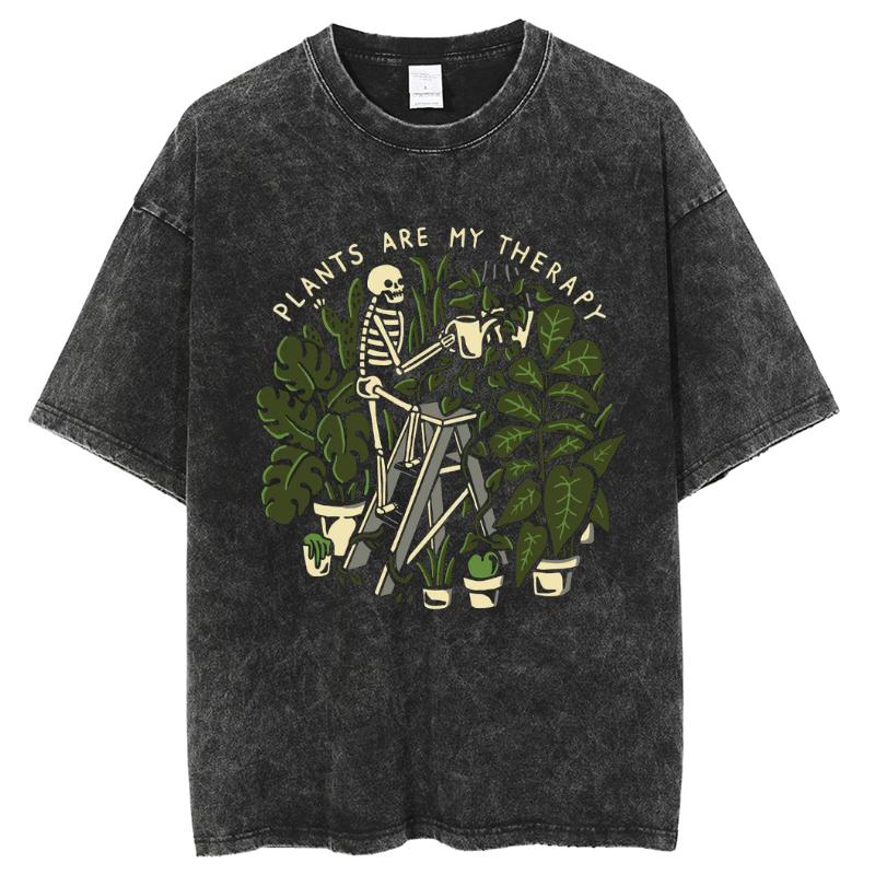 Японская свободная парная футболка с принтом черепа, высокое качество, стираемая, эластичная ткань, лето, многоцветный вариант