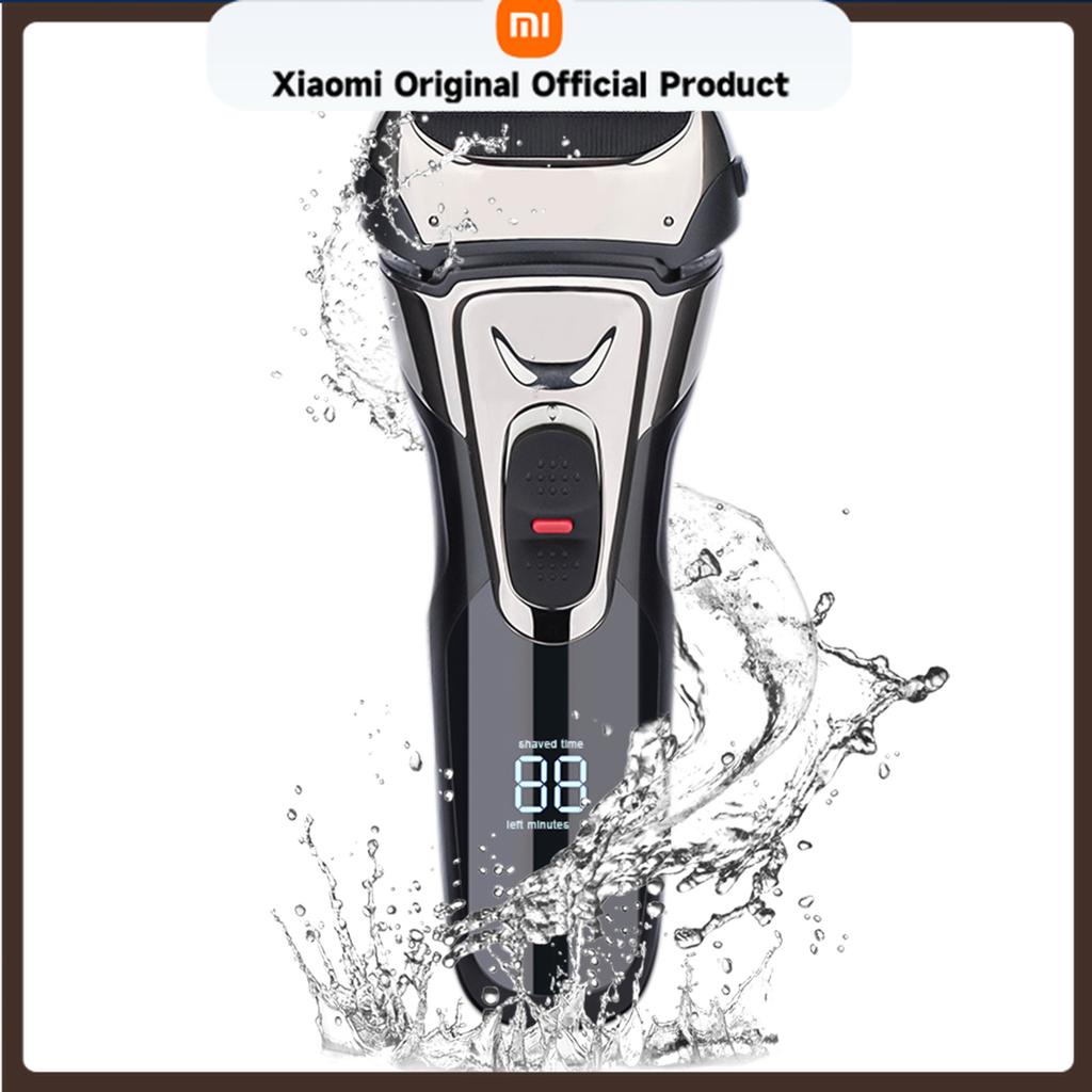 Xiaomi Pop-Up Trimmer Electric Shaver Stainless Steel Shaving Machine Men's 3D Triple Floating Blade Razor Shaver Barber Trimmer FK-605