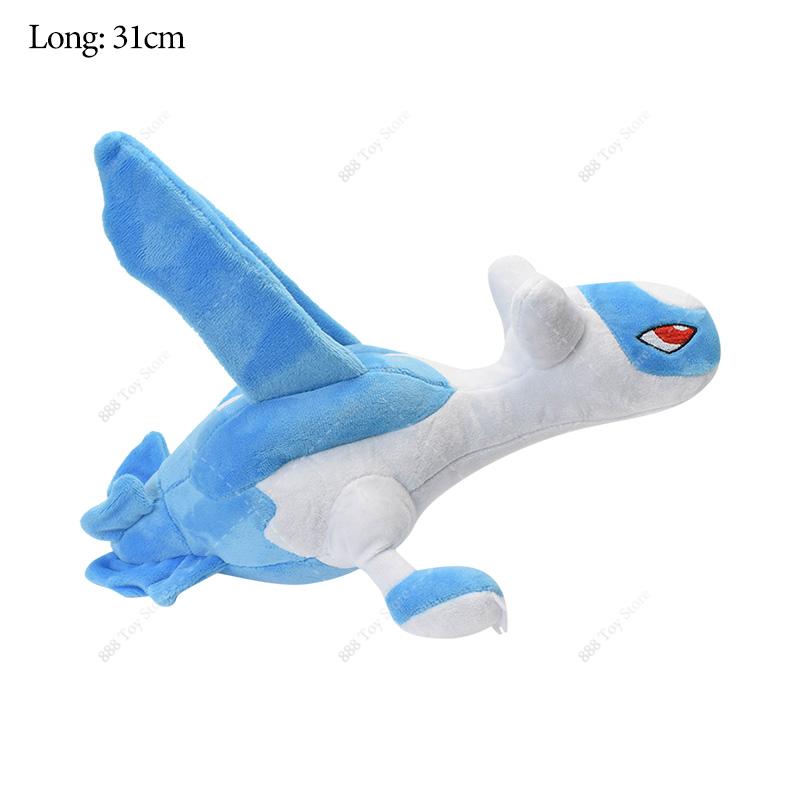 Anime Plush Toys Cartoon Plushie Charizard Steelix Galarian Ponyta Latios Hisuian Zorua Seviper Stuffed Collection Dolls