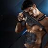 Rechargeable Cross-Border EMS Abdominal Fitness Device: Muscle Training and Outdoor Sports Abdominal Machine with Lazy Muscle Stickers.