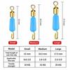 100PCS Lightweight Fishing Line Stopper Anti Wrapped Fishing Line Stop Fishing Sub Clip  Sea Fishing
