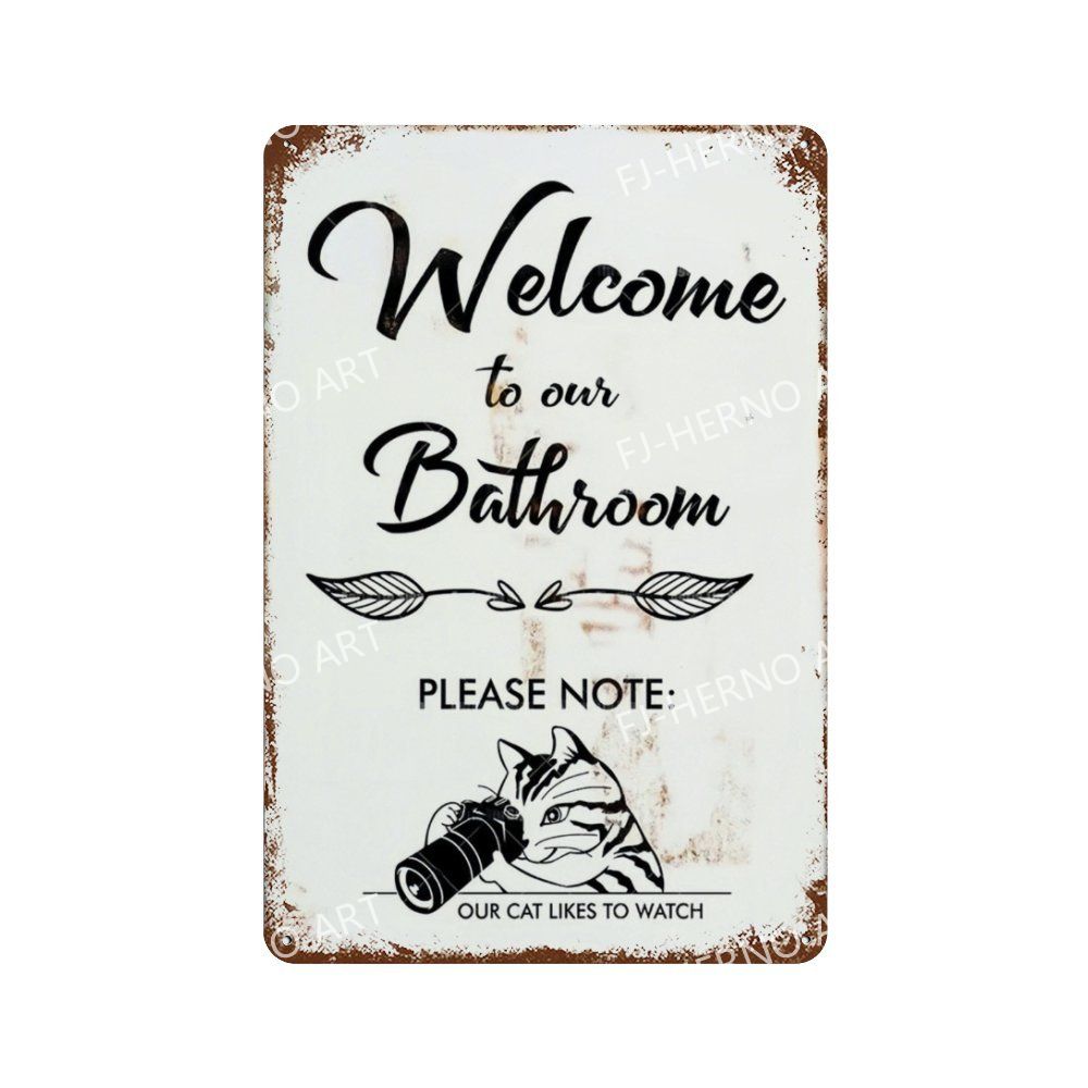 Забавный унитаз, металлическая картина, жестяная вывеска, ретро-картина, винтажная коррозионная доска, кафе-бар, человек, пещера, кинотеатр, декор для ванной комнаты