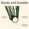 200x80cm Outdoor Hammock Thick Nylon Rope Camping Hammock Durable Nylon Mesh Hammock  Home Leisure