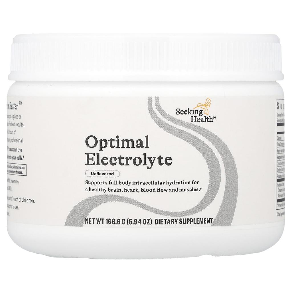 Seeking Health Optimal Electrolytes, Unflavored, 5.94 Oz (168.6 G)
