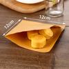 100PCS Portable Food Biscuits Bag Donut Wrapping Oilproof Paper Solid Color Bread Packing
