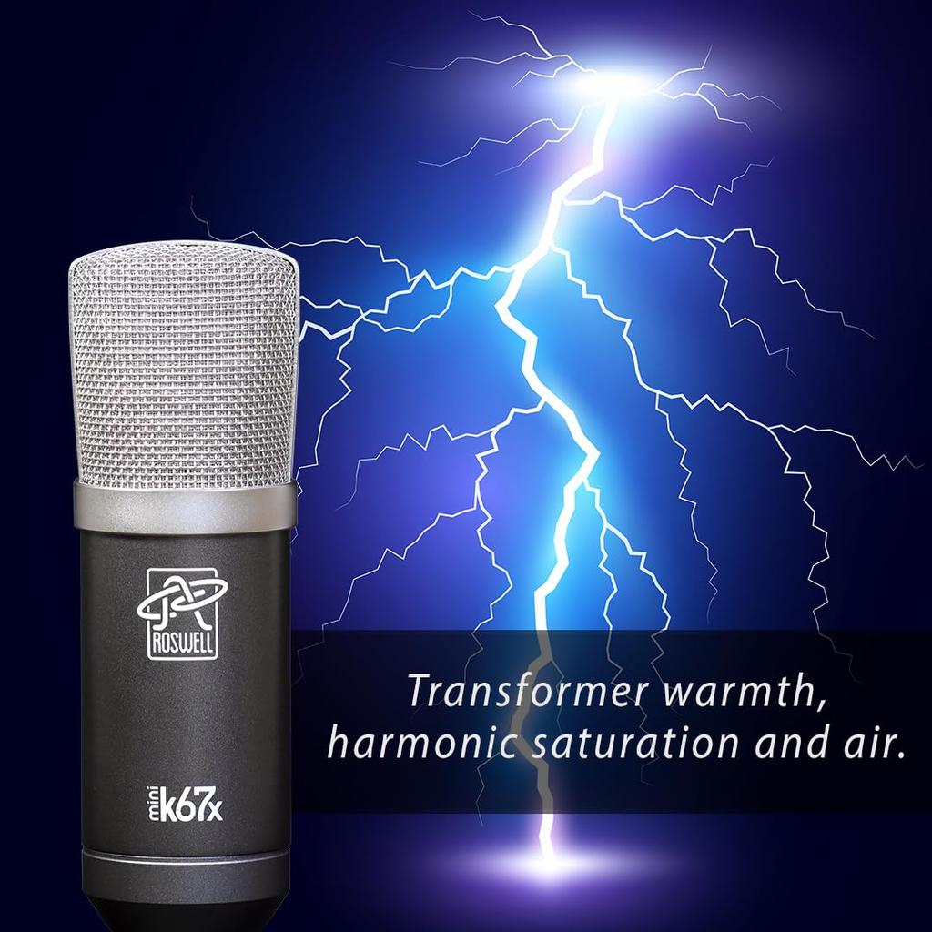 Roswell Pro Audio Mini K67x Large Diaphragm Condenser Microphone
