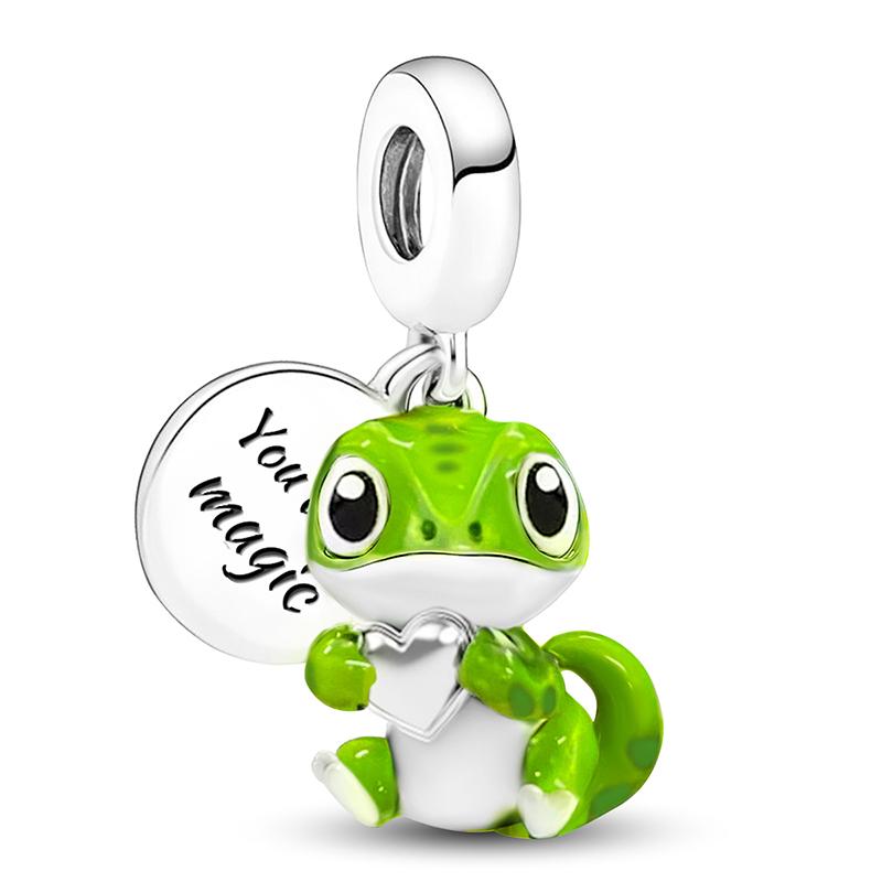 Медь Маленький Свежий Серия Четырехлистный Клевер Шармы Бусина Сделай Сам Браслет Ожерелье Изготовление Подарок Ювелирное Изделие Высокого Качества