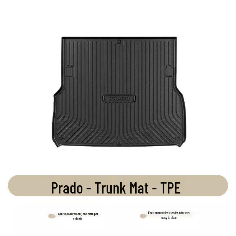 Коврик в багажник и на дверь багажника из TPE для Toyota Prado 2025