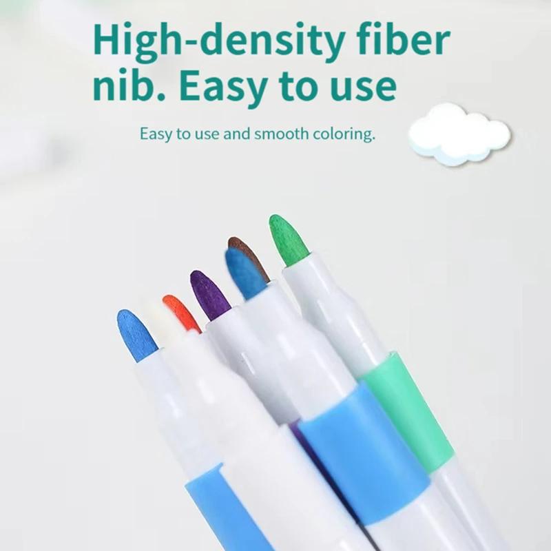 12-80 цветов, акриловый маркер, набор для рисования камнями для детей, набор ручек для рисования камнем, керамическое стекло, дерево, манга, художественные школьные принадлежности