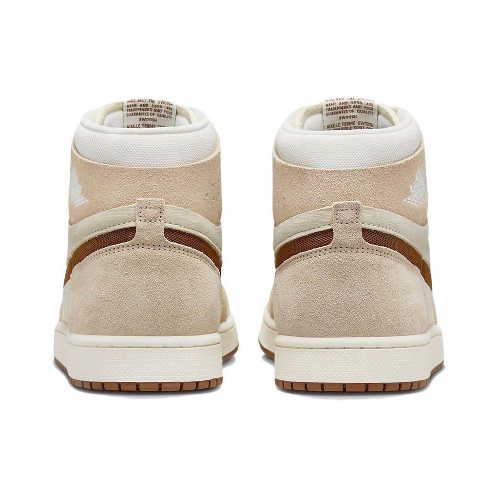 Air Jordan 1 High Zoom Comfort 2 Legend Coffee Мужские кроссовки White Sail Legend-Medium-Brown DV1307-120