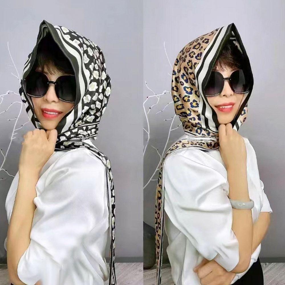 Шелковый шарф, шапка, хиджаб, солнцезащитная кепка, мусульманская шапка-баотоу, шарф, шелковая лента, солнцезащитный тюрбан, головной платок