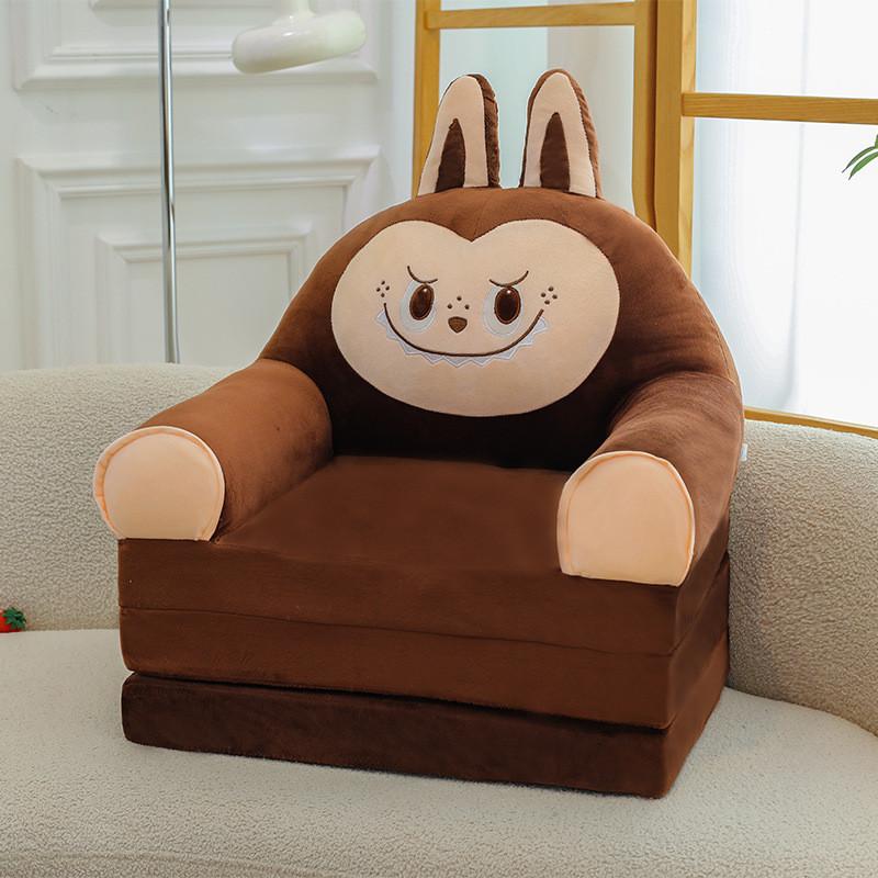 Cute Capybara Minions Plush Cozy Sofa Bed With Features Foldable
