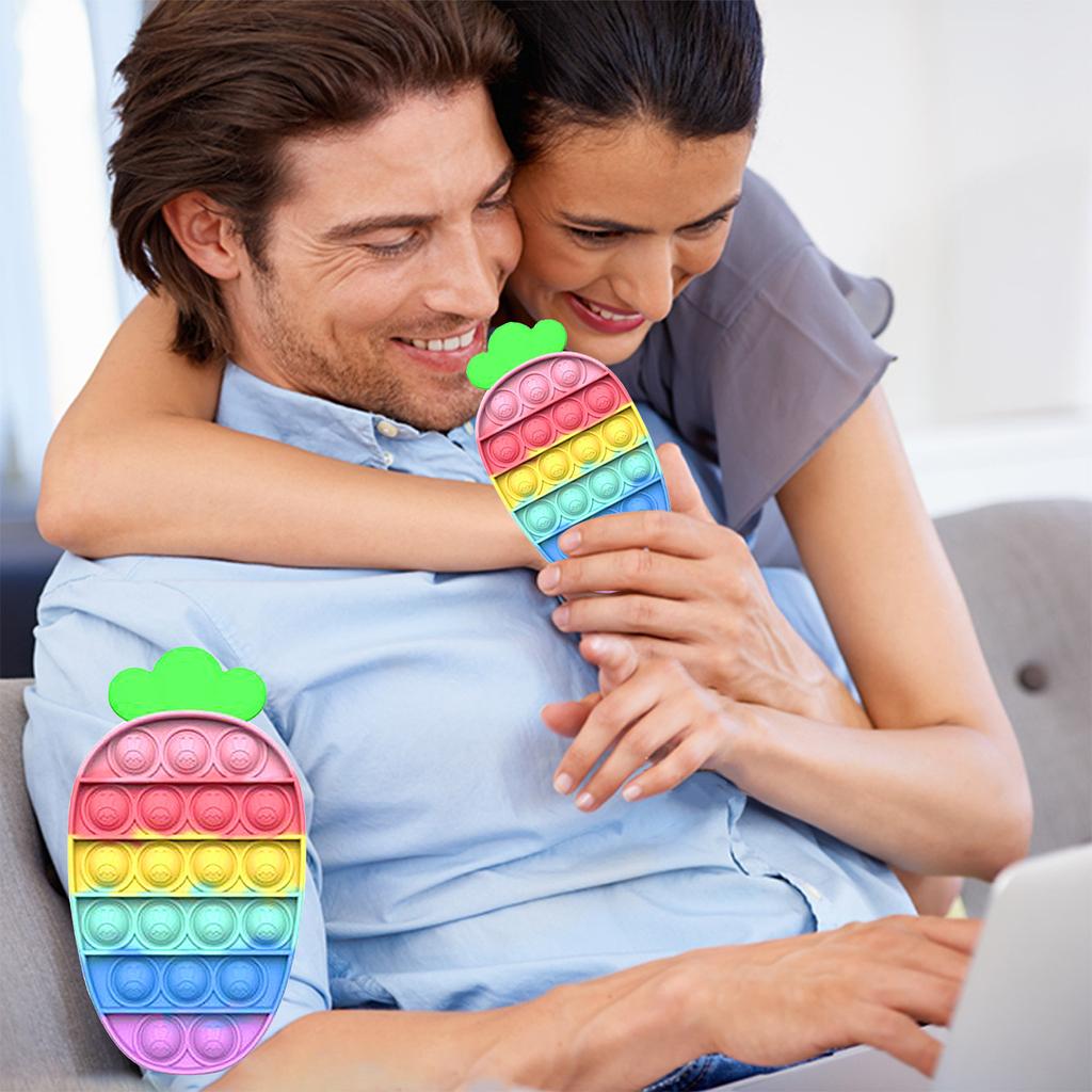 Сенсорные игрушки с пузырьками-снятие стресса, силиконовые игрушки для снятия давления