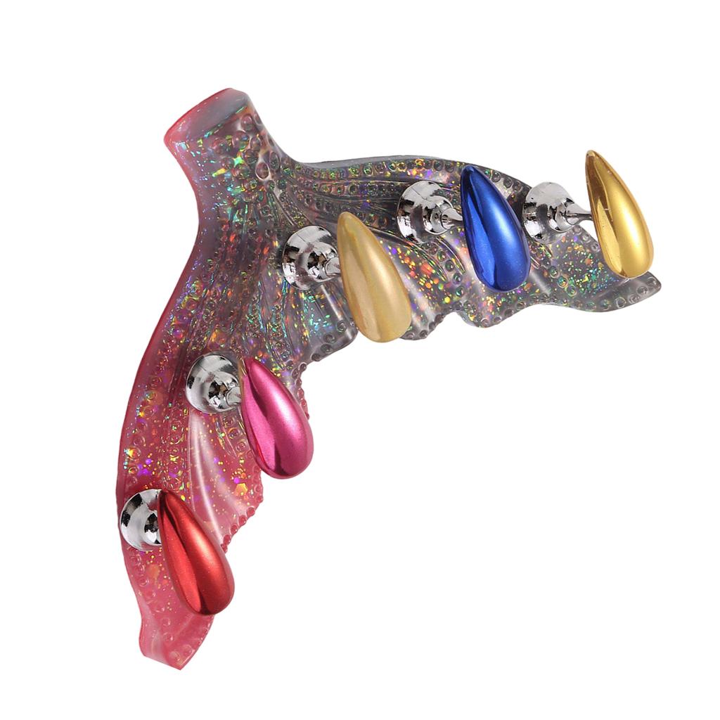 Акриловый стенд для практики наращивания ногтей Магнитный стенд для демонстрации накладных ногтей Обучающий держатель для накладных ногтей Инструмент для салонного домашнего маникюра