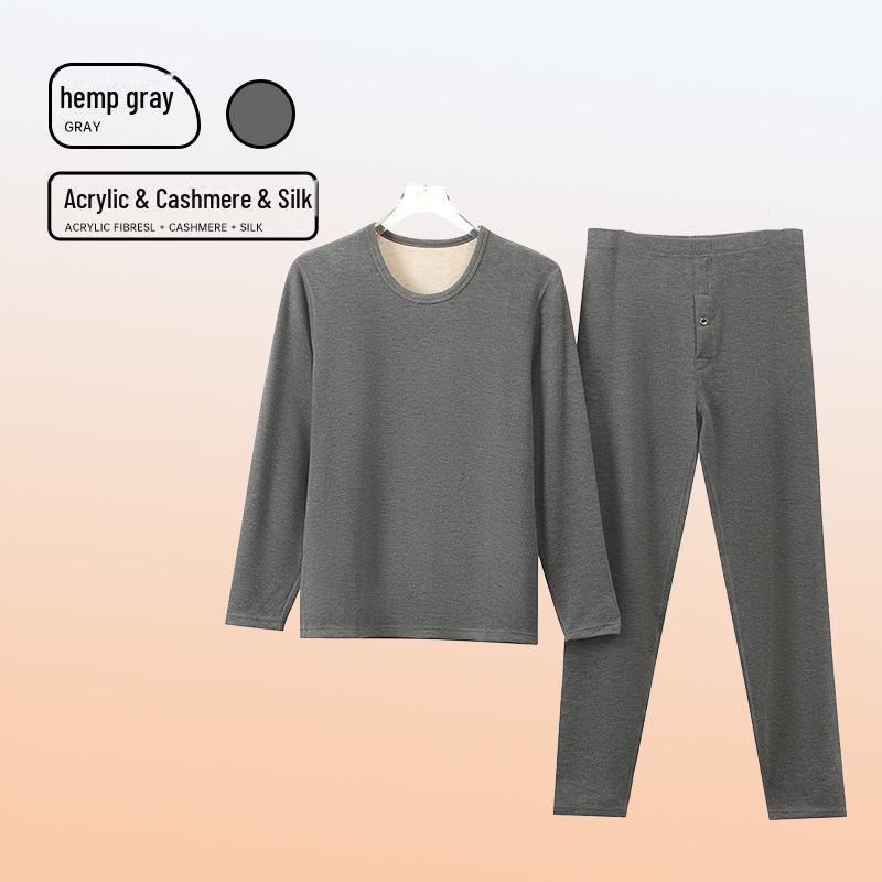 Термобелье из кашемира и шелка осень-зима: Теплый костюм для мужчин и женщин