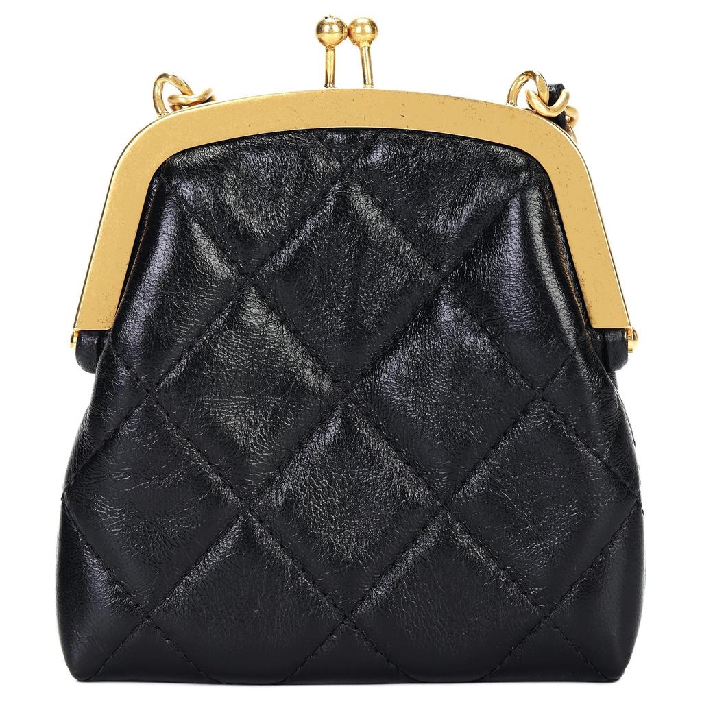CHANEL Cow Leather Shoulder Bag, Crossbody Bag Mini Women's Multicolor AP2825-B08424-NJ384